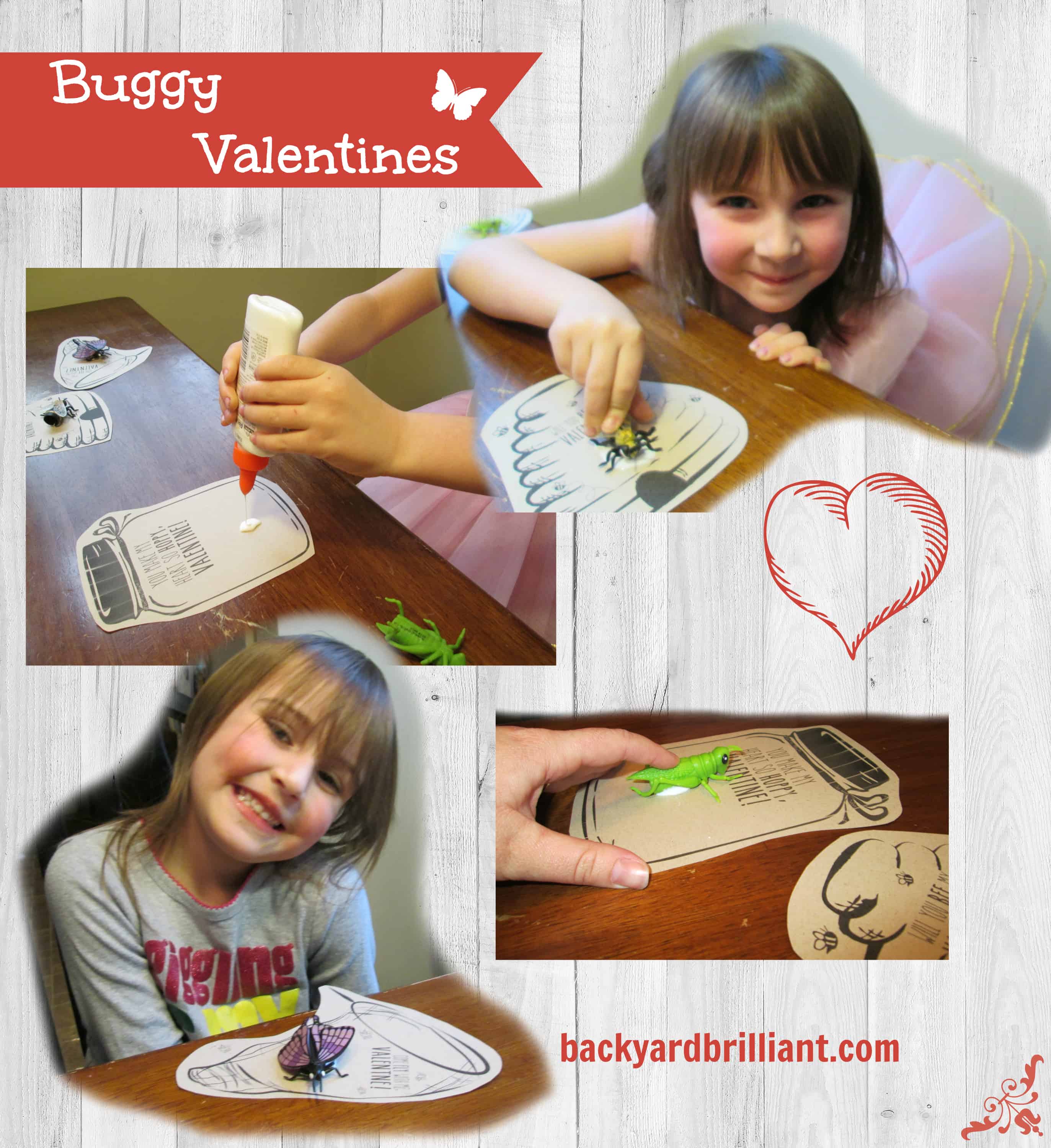 Homemade Valentines with Free Printables