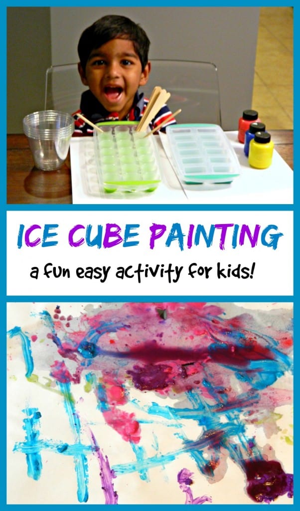 ice cube painting a fun easy kids activity to learn about color