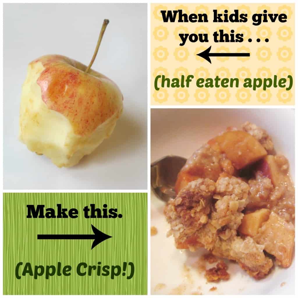 Apple Crisp collage